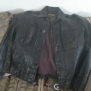 John varvatos leather jacket